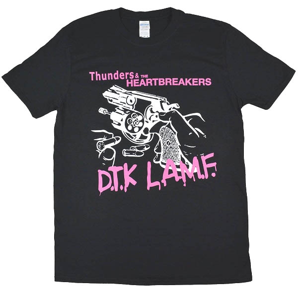 JOHNNY THUNDERS & THE HEARTBREAKERS Pistol Tシャツ | GEEKHEAD