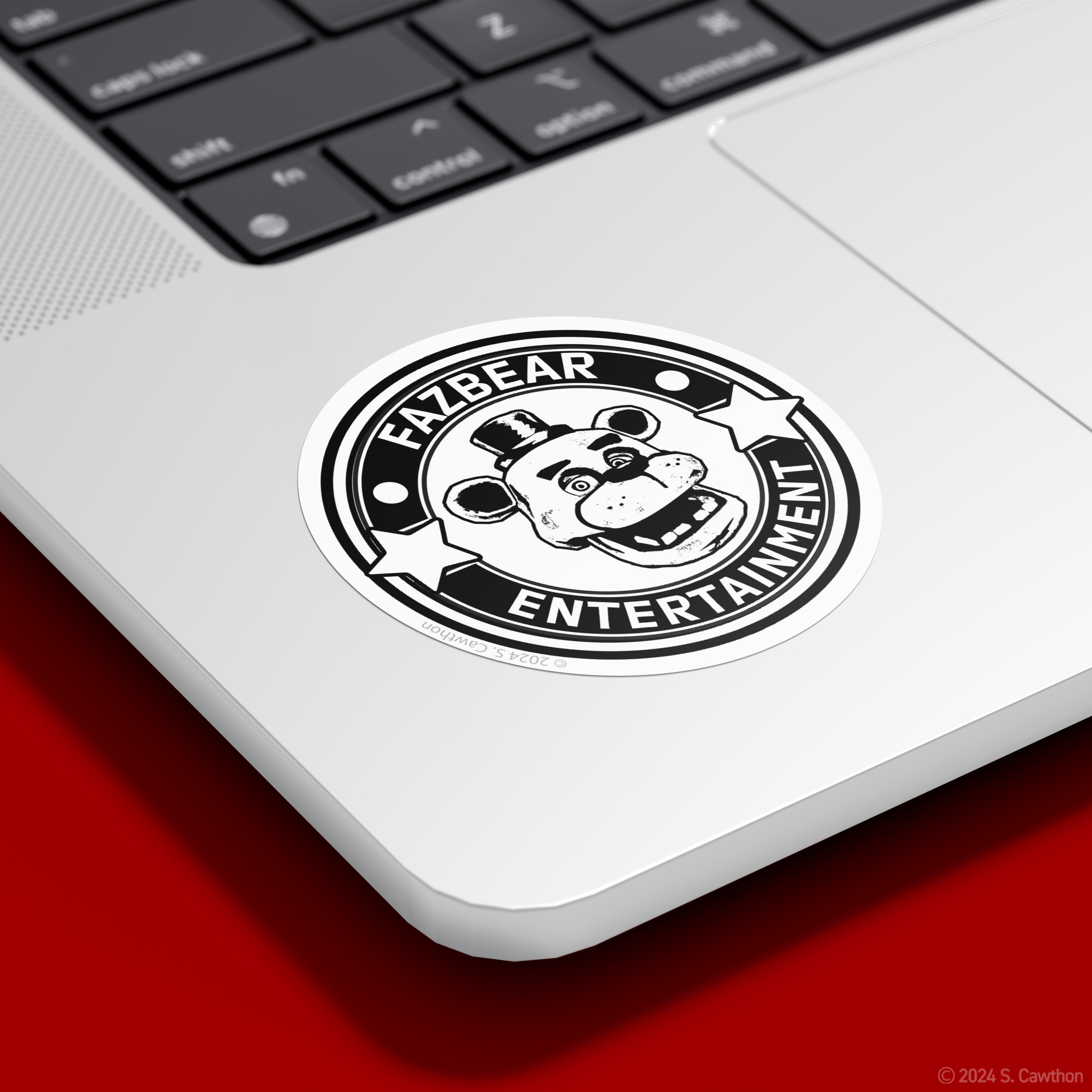 Five Nights at Freddy's デカールステッカー（4枚入り） – インフォ