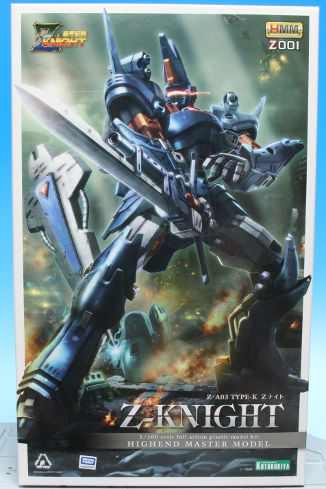 コトブキヤ 装甲巨神 Z－KNIGHT HMM Z001 Zナイト レビュー