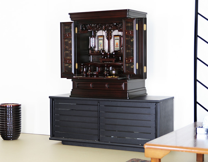 上置き唐木仏壇 春先 紫檀 20～25号 | 仏壇・仏具・位牌の専門店 激安