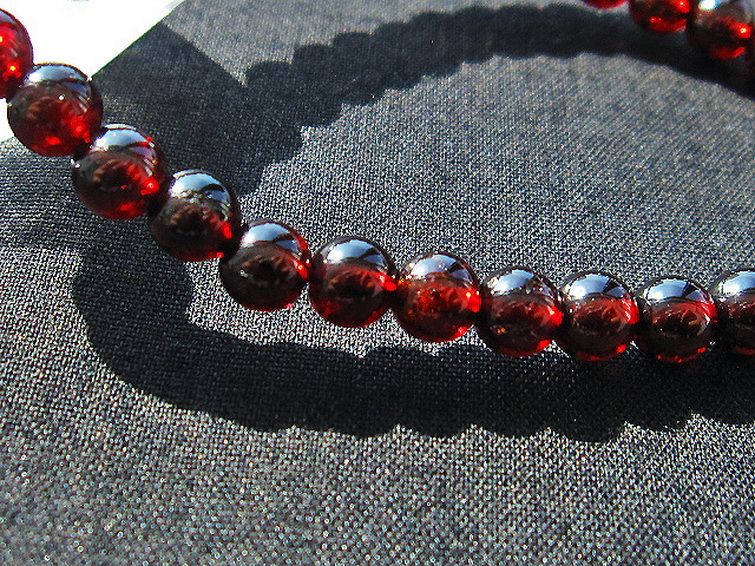 ガーネットブレスレット6mm[T483-7573]