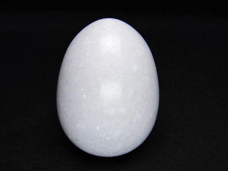 漢白玉たまご置物[T306-2381]