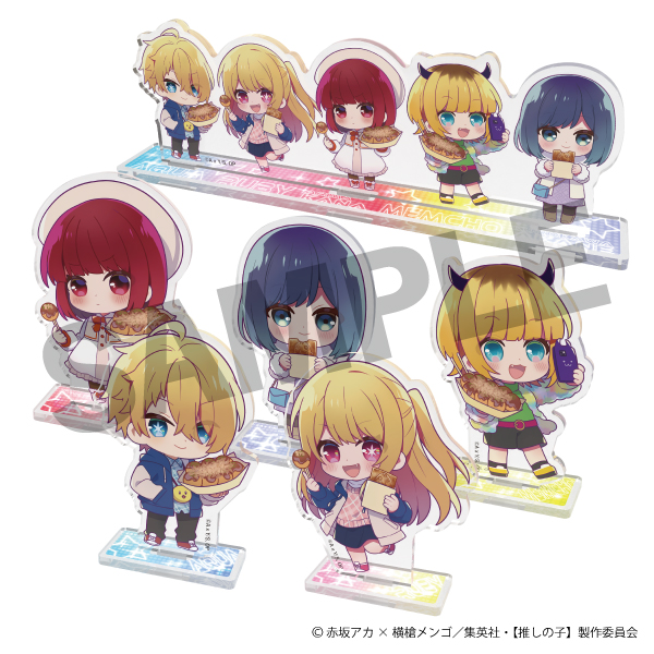 築地銀だこ】【5人集合アクリルスタンド付】アクア、ルビー、有馬かな