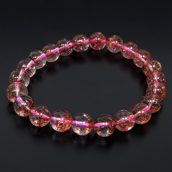 レピドクロサイトインクォーツ ブレスレット 8.3mm 17.5cm – 新宿 銀の蔵