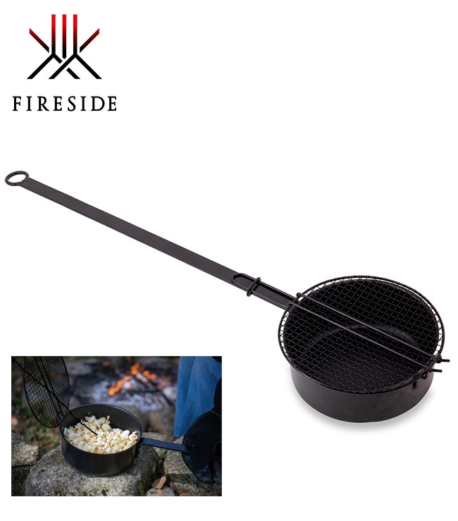 プッシュポッパー 品番：31000【アウトドア用ポップコーン調理器