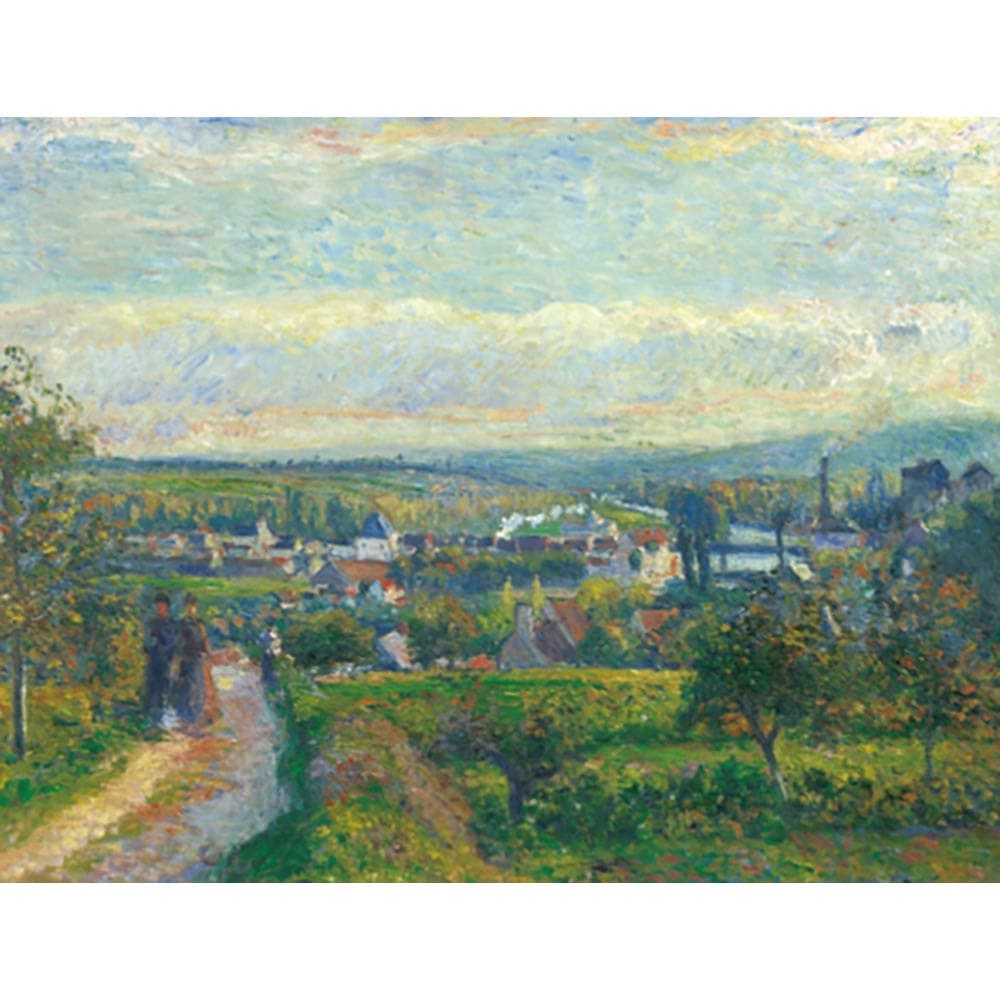 サントゥアンロモンの眺望 【6号】 カミーユ・ピサロ 【 額縁が選べる