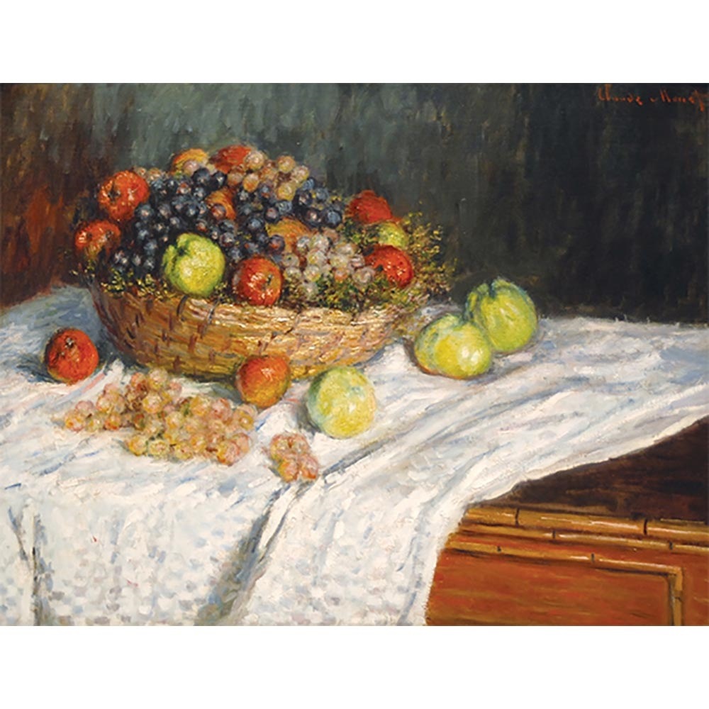ブドウと果物のある静物 【6号】 クロード・モネ 【 額縁が選べる 額