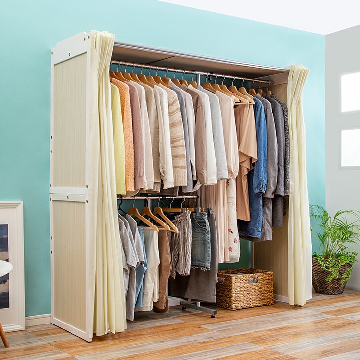 木製伸縮式クローゼットハンガー｜ファミリー・ライフ公式通販