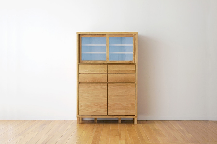 CANO 85カップボード オーク