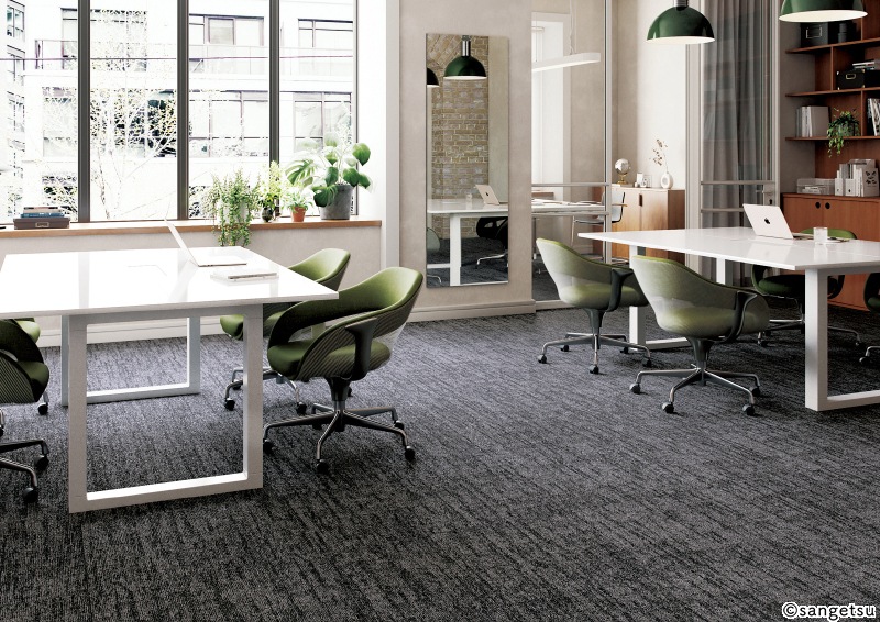 カーペットタイル サンゲツ NTH-7180 ウーブン・ダウニー 6色 NTH