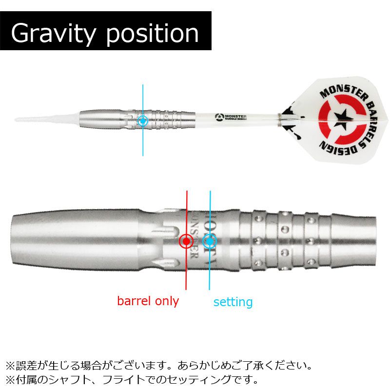 Monster】GHOST V モンスターダーツ ゴースト5 座波常輝モデル 2BA