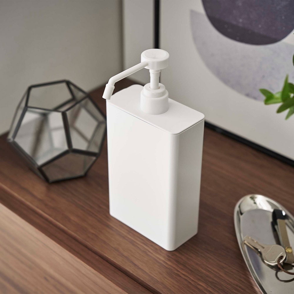 タワー 山崎実業 tower アルコール除菌スプレーボトル スクエア スリム