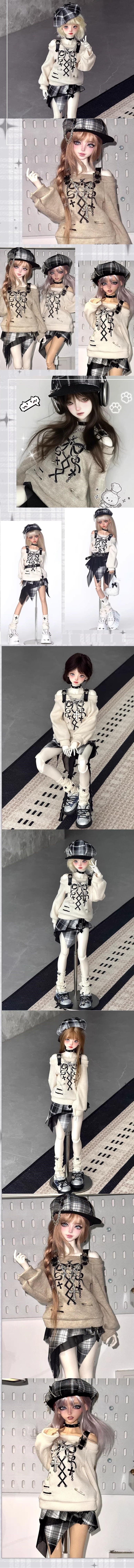 AF11441【hx】2色！☆1/4 MSDなどド－トル用洋服5点セット | ◇ドール