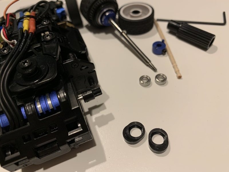 MINI-Z(ミニッツ)走行日誌 MM2モーターマウントのハイトスペーサーには