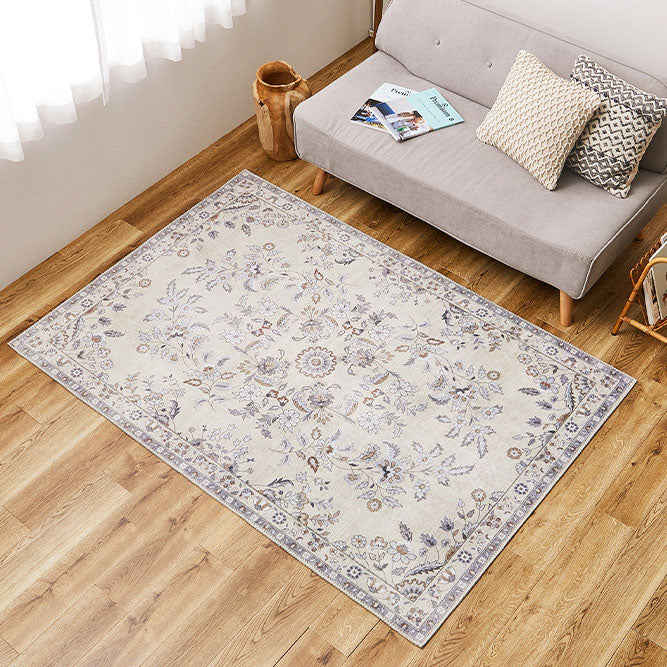 オリエンタル調デザインの転写プリントラグ – Good Decors