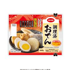 CO・OP 調理済おでん 6種6個×2袋｜商品情報｜コープ商品サイト
