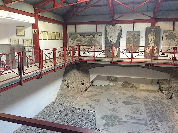 東ローマ帝国の宮殿跡地のモザイク画が美しい！イスタンブール「大宮殿