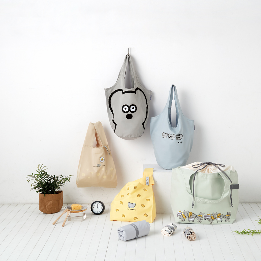 50%OFF】ねずみのANDY×MOTTERU クルリトビッククーラーマルシェバッグ