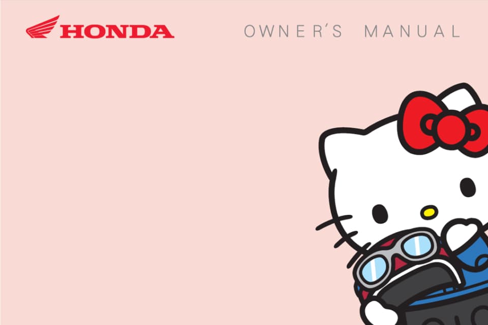 Super Cub × Hello Kitty | Cub | Honda