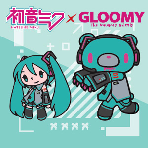 初音ミク×グルーミー コラボ決定 - 【GLOOMY公式サイト】いたずら