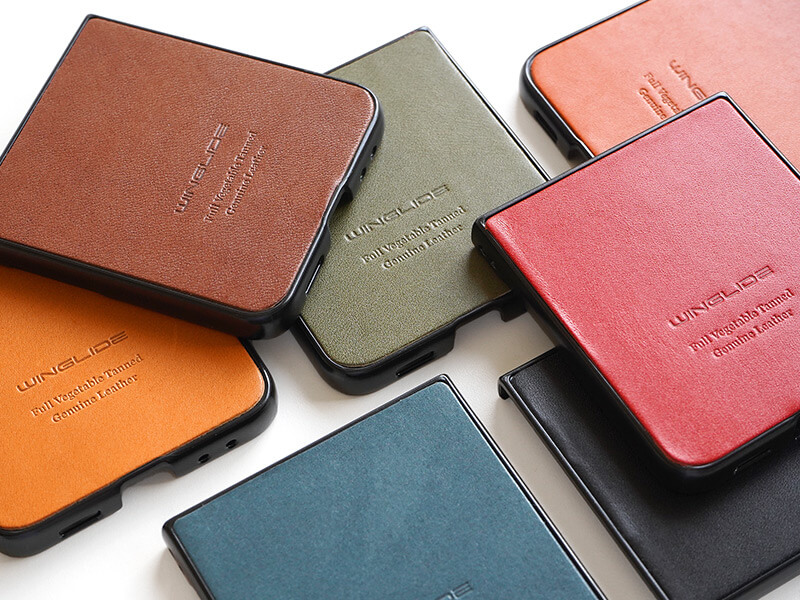 栃木レザー】 Galaxy Z Flip6 SC-54E / Galaxy Z Flip5 SC-54D ケース