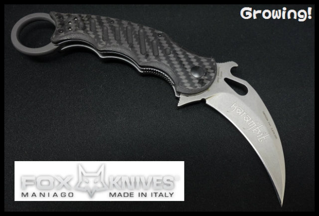 ナイフショップ グローイング！□FOX KNIVES【フォックス・ナイブス