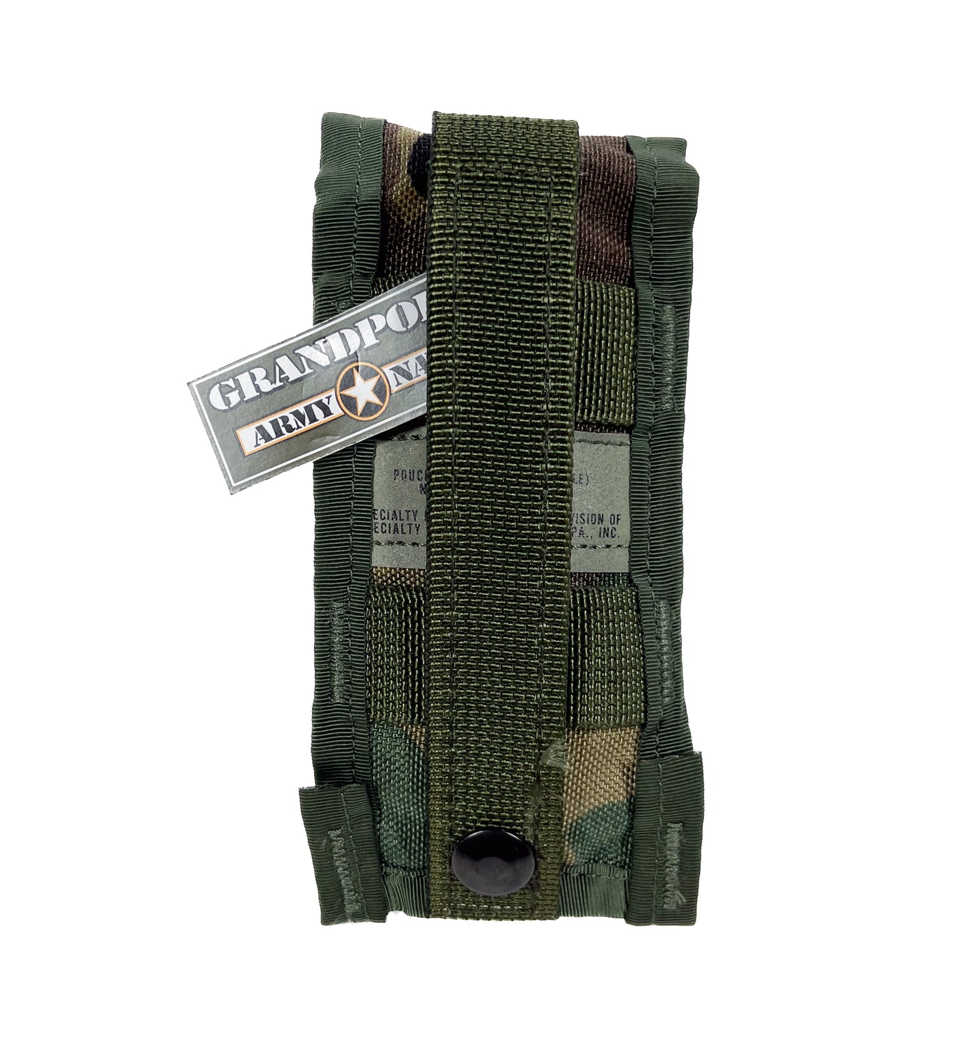 U.S. GI M81 Woodland M9 Pistol Mag Pouch USED – GRANDPOPSARMYNAVY