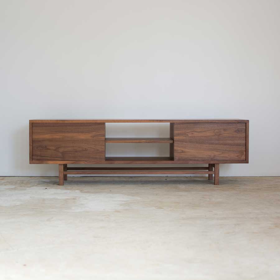 TV Board 1500 | オーク/ウォルナット無垢材 | 北欧家具 北欧