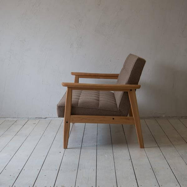 店舗限定】カリモク60【正規販売店】 Kチェア 2シーター フラノ