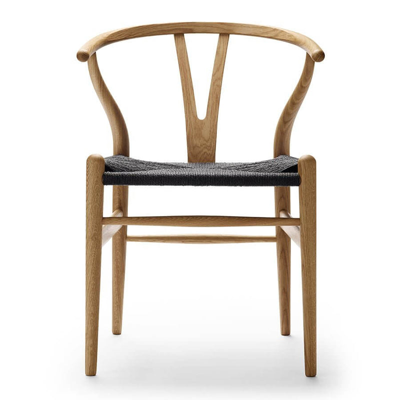 Yチェア（ワイチェア）CH24 オーク オイル仕上げ ブラックペーパー