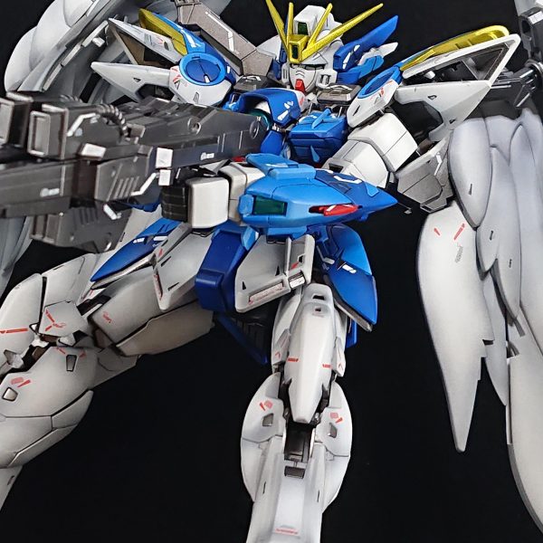 ウイングゼロEW Ver.Ka グラデーション塗装｜蕎麦がきさんのガンプラ