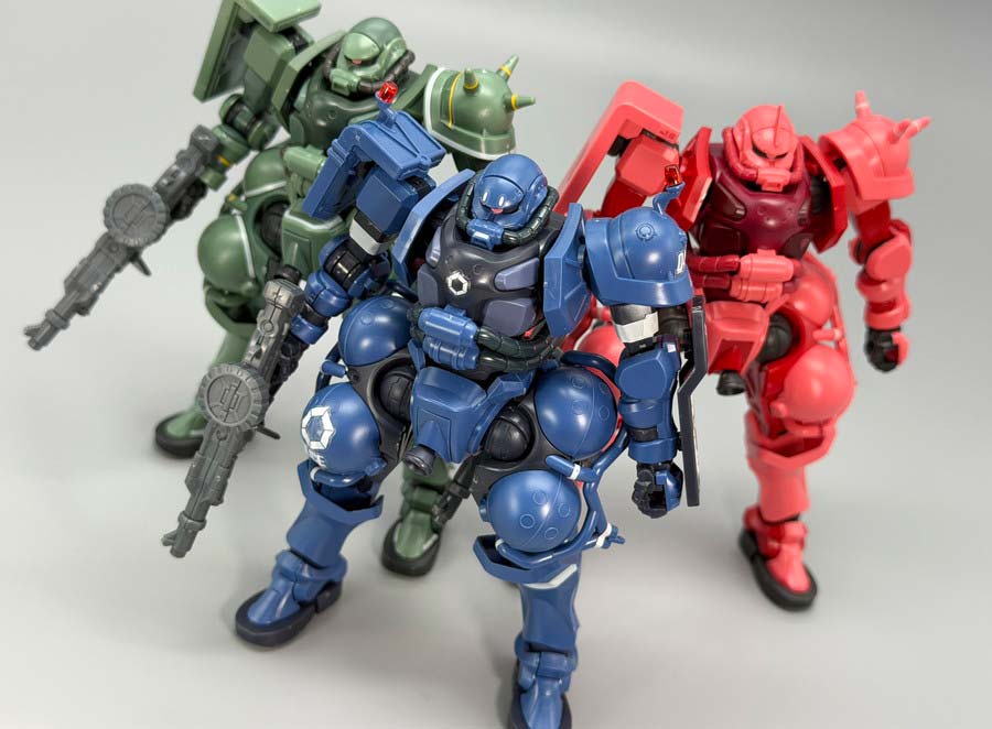 ガンプラ】HG 1/144 軍警ザク レビュー | ポッチのガンプラ＋