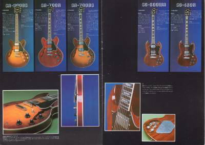 ハービー ギターカタログ 1970年代後半