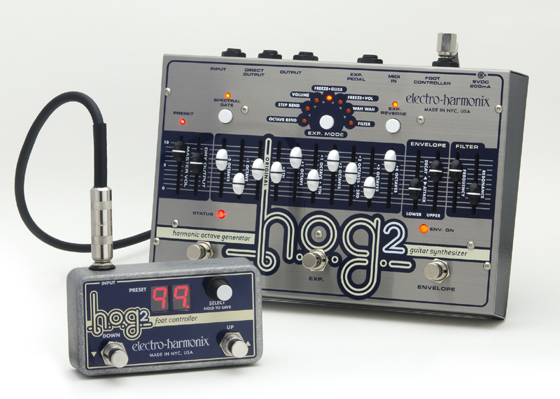 Electro-Harmonix H.O.G. 2 Polyphonic Synthesizer Pedal – Guitar