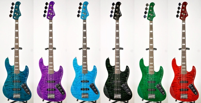エレキギター・ベース】Bacchusから、プレイアビリティの良さそうな3