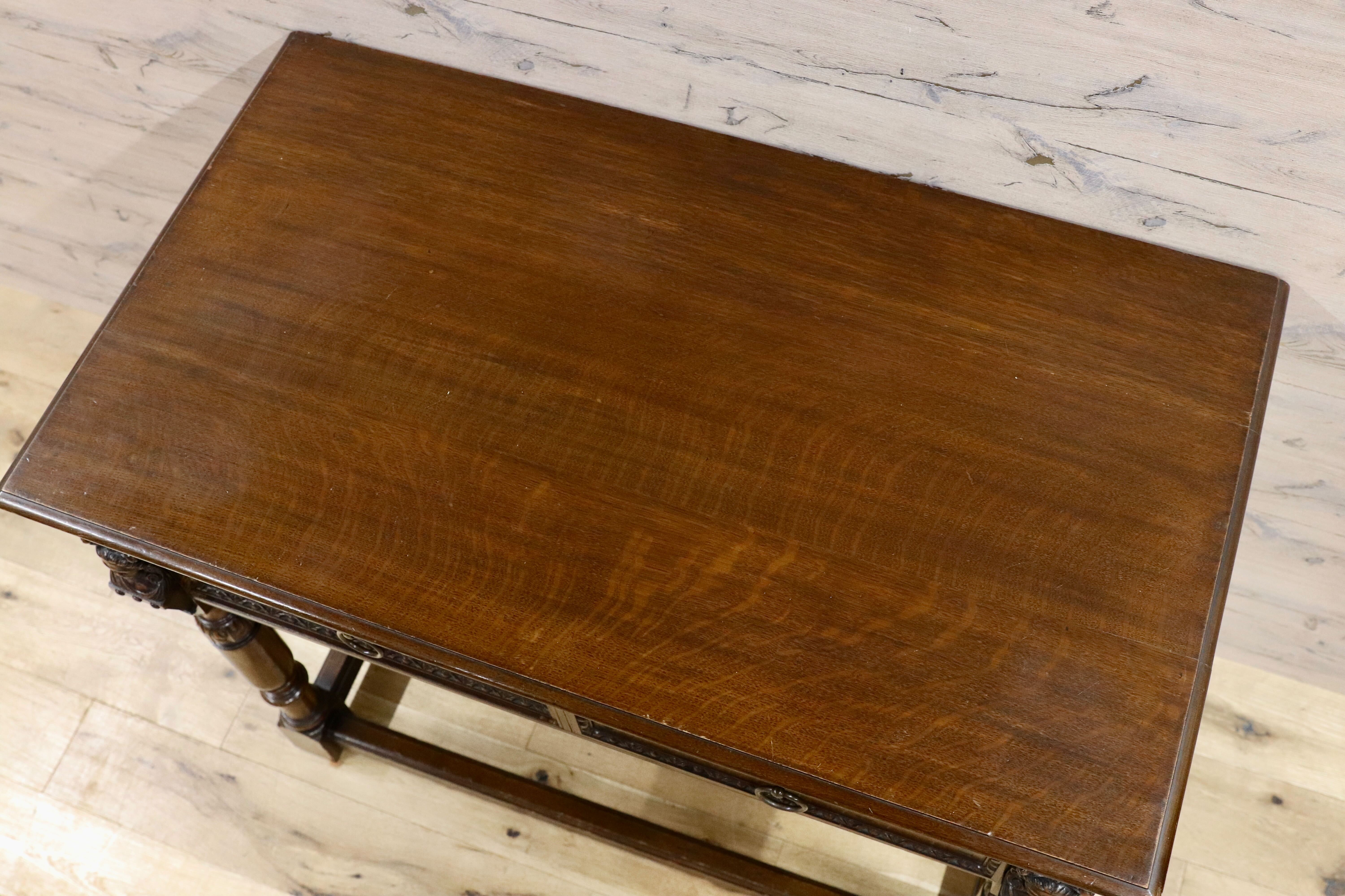 GMGN494○英国 イギリス 西洋 アンティーク コンソールテーブル 作業台