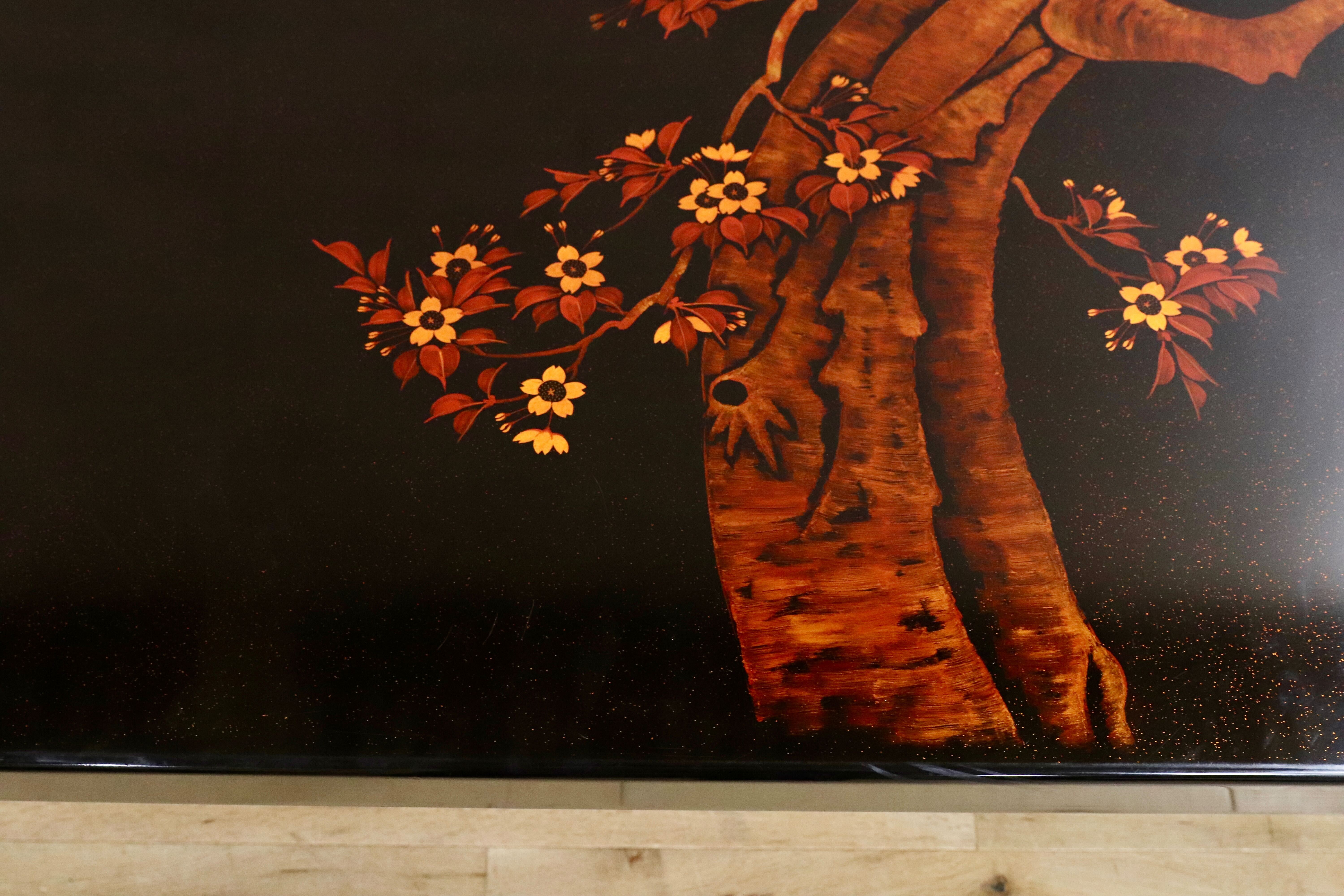 GMHS306○伝統工芸士 西岡寛治作 座卓 センターテーブル ローテーブル