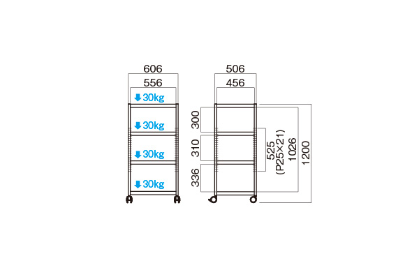 MR-3612 (完売) ラック | 製品情報 | HAMILeX（ハミレックス