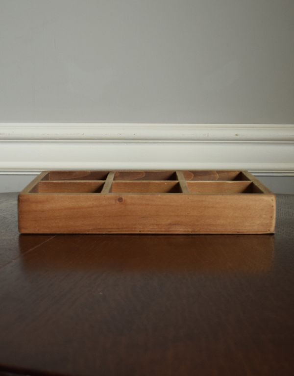 アンティーク風に仕上げたウッドボックス6(n5-105)｜インテリア雑貨