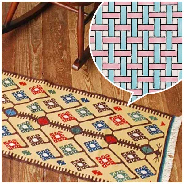 キリムとは？幾何学模様がおしゃれな手織りラグの魅力【公式