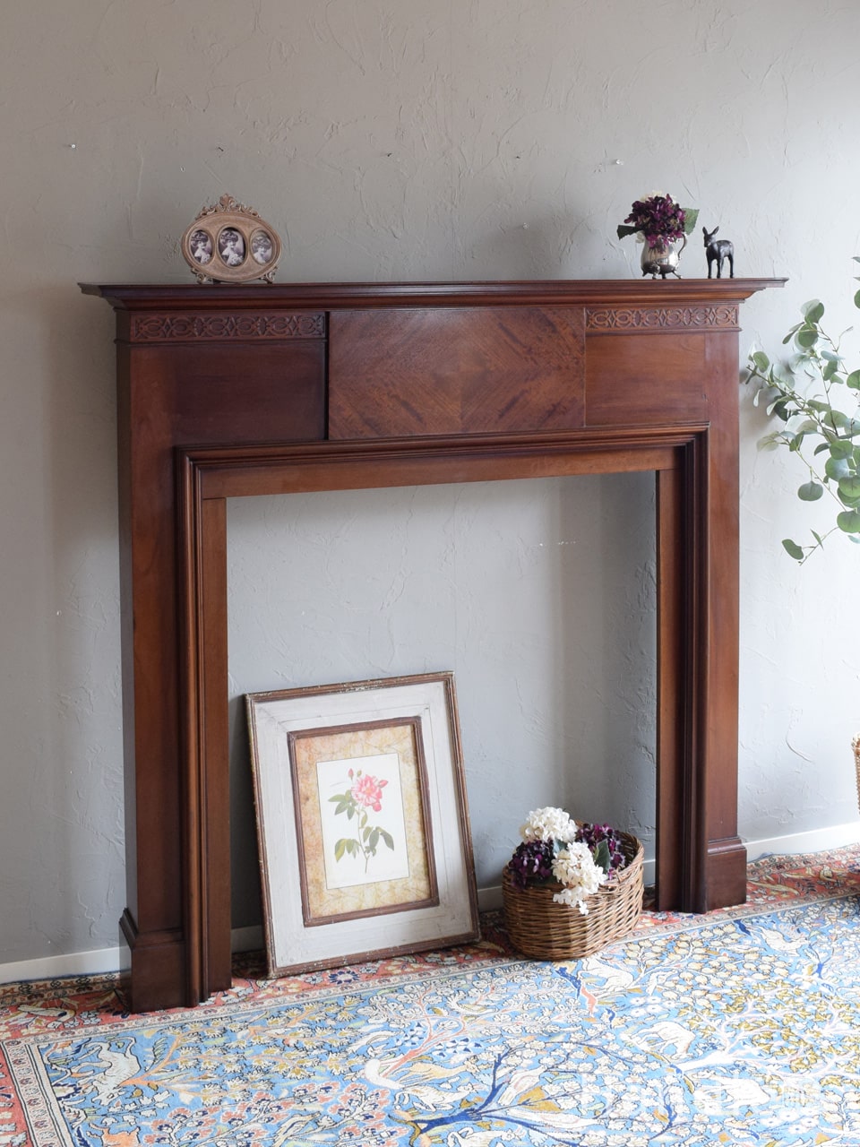 フランス見つけた素敵なインテリア、アイアン製のアンティークワイン