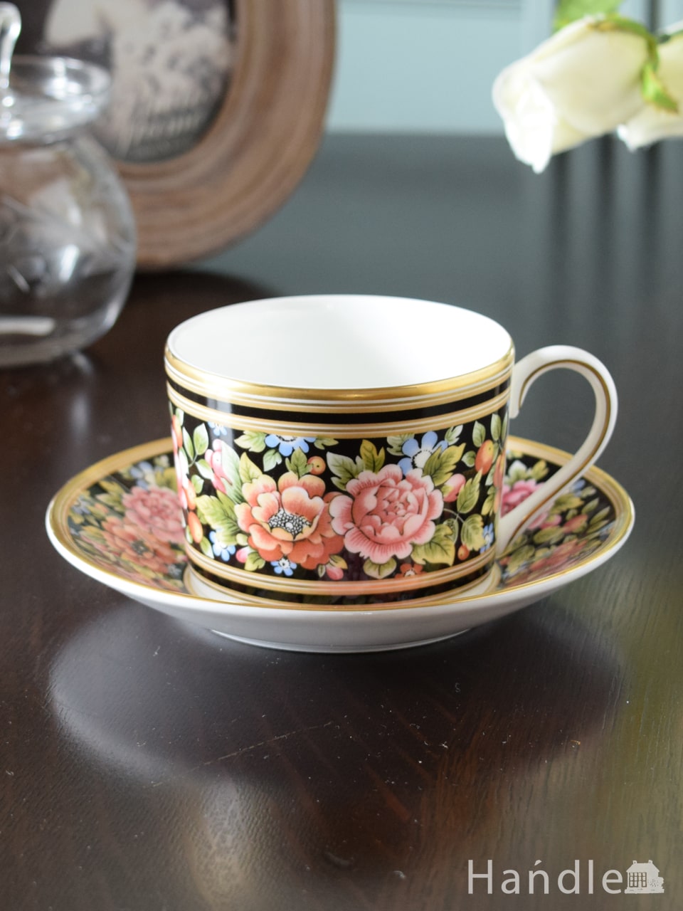 ウェッジウッド（WEDGWOOD）のビンテージ食器、Clio（クリオ）フルリム