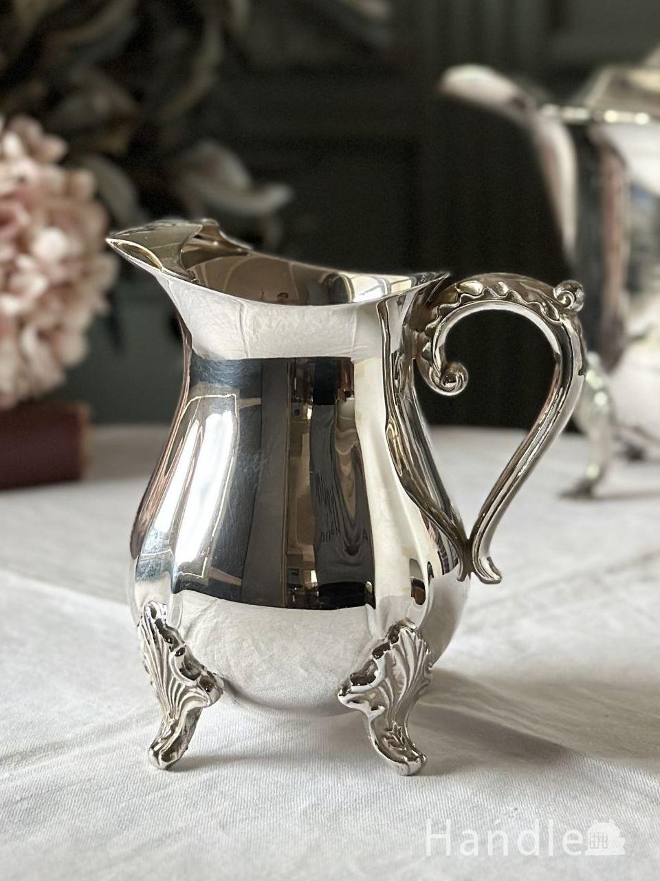 珍しい長方形のアンティークドイリーレース(d-1321-z)｜アンティーク雑貨