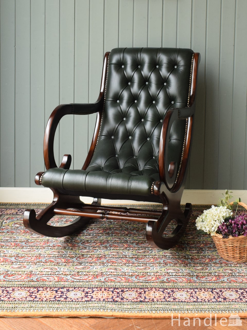 フランスから届いたアンティーク調の椅子、シャビーシックでおしゃれな