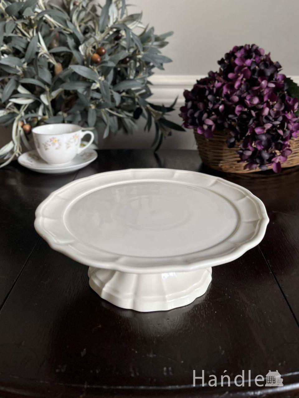 陶器製のコンポート（B・スカート）(n1-140)｜インテリア雑貨