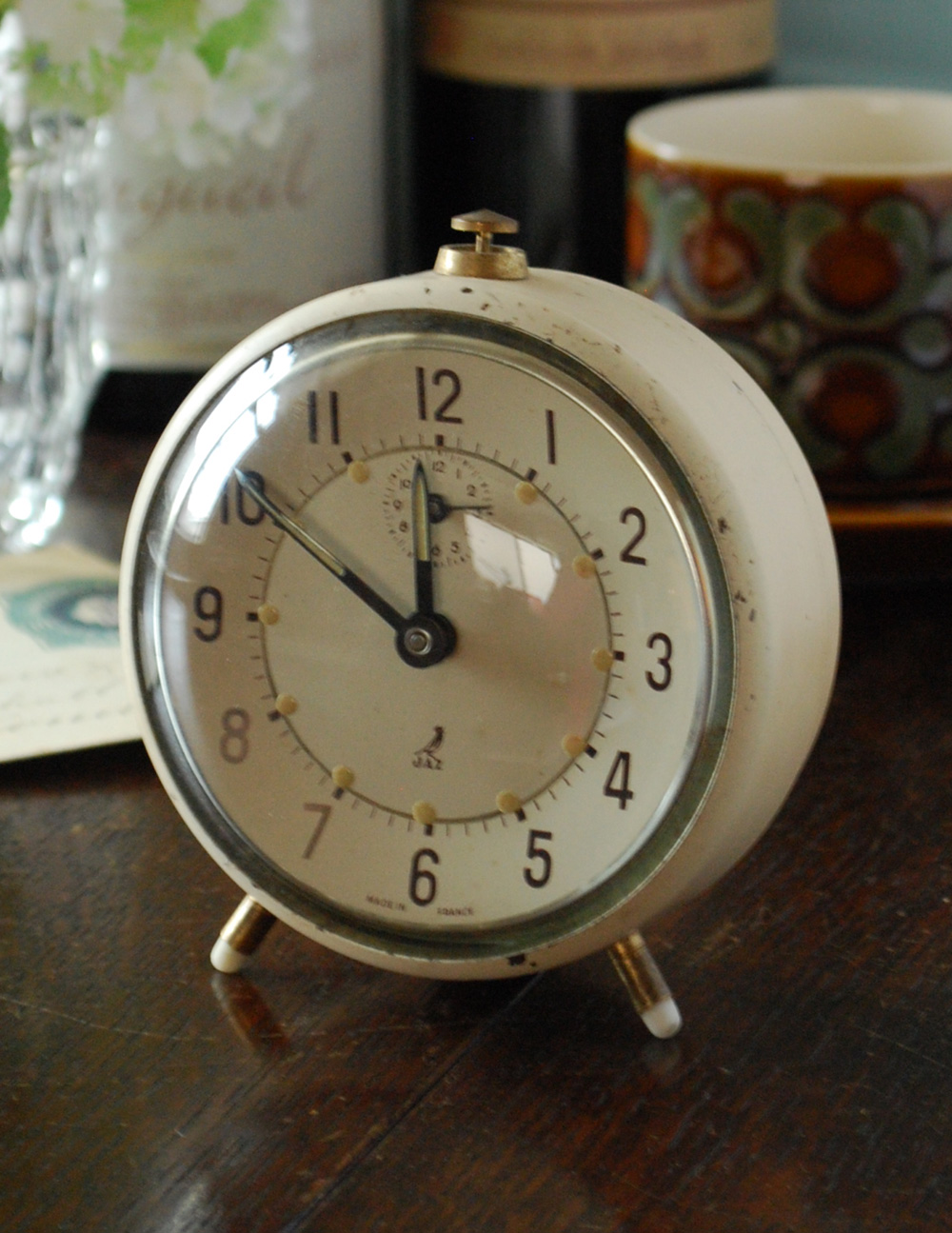 パリの時計メーカーJAZ社のクロック（目覚まし時計）(m-1475-z