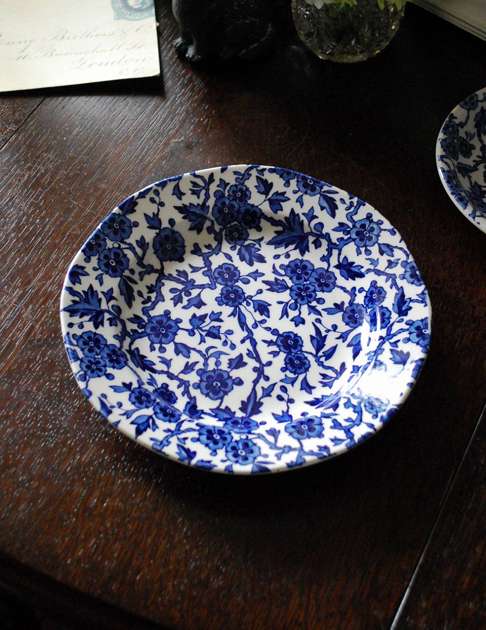 バーレイ社のプレートS 19cm（ブルーアーデン）(n1-210)｜インテリア雑貨