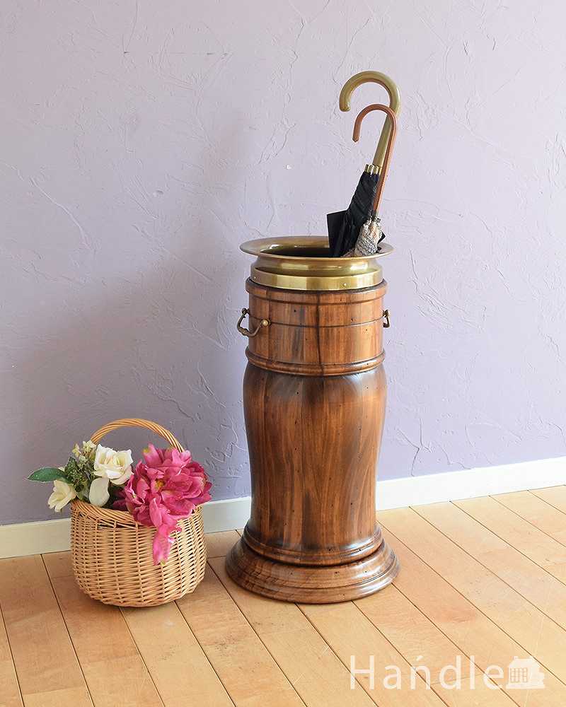 アンティーク風の傘たて(アンブレラスタンド)(y-327-f)｜アンティーク風