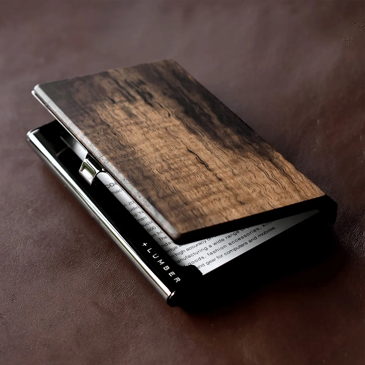 黒柿・神代杉・山桜】CARD CASE | 名入れギフト・木製デザイン雑貨の