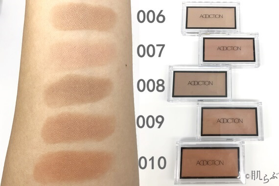 ザ ブラッシュ】アディクションチーク全30色スウォッチ ｜ 肌らぶ